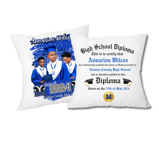 Graduation Diploma Pillow