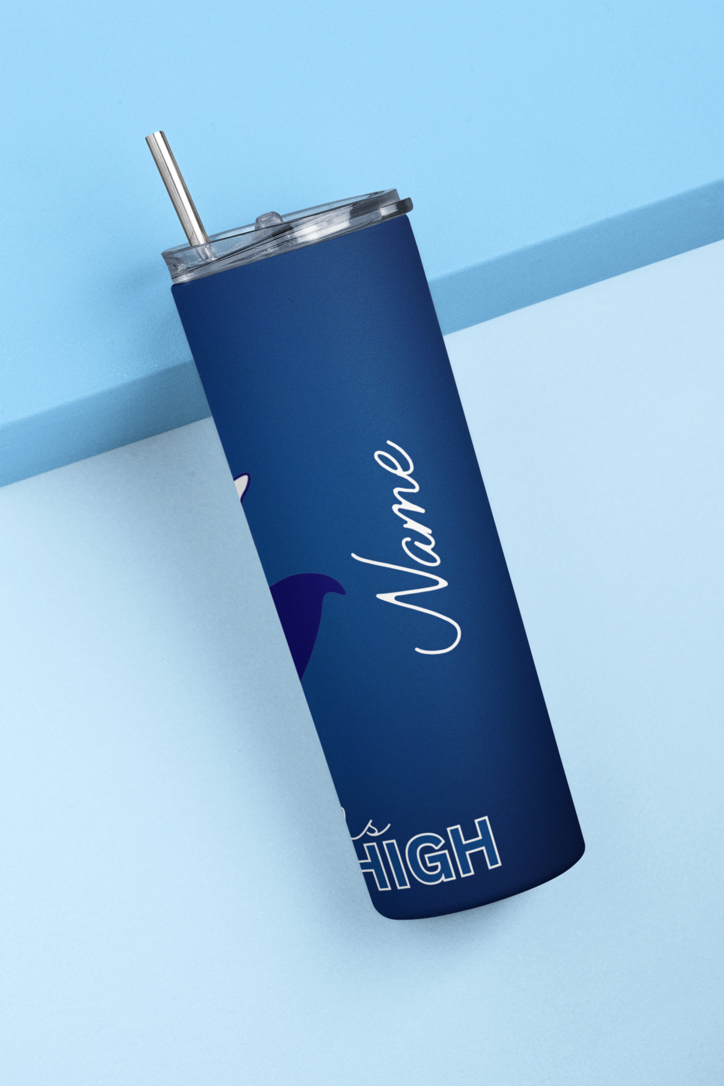 Add Your Name to PHS Skinny Tumbler Side View