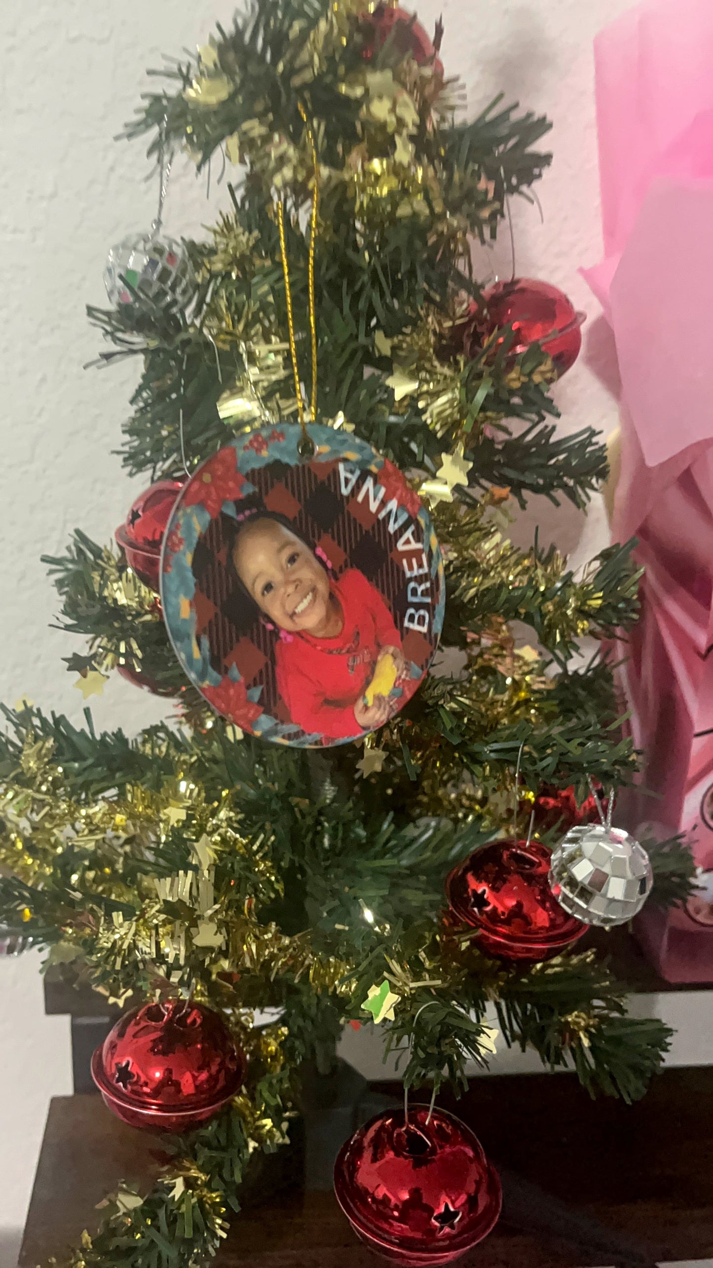 Custom Photo Festive Ornament